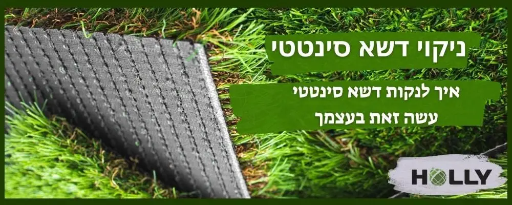 ניקוי דשא סינטטי | איך לנקות דשא סינטטי - עשה זאת בעצמך | הולי