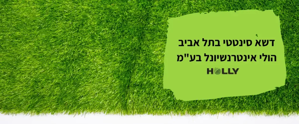 דשא סינטטי בתל אביב | הולי אינטרנשיונל